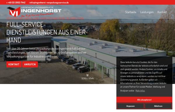 Vorschau von ingenhorst-verpackungsservice.de, Verpackungsservice Ingenhorst GmbH