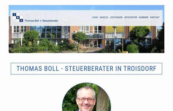Vorschau von www.tbs-troisdorf.de, Steuerberater, Thomas Boll
