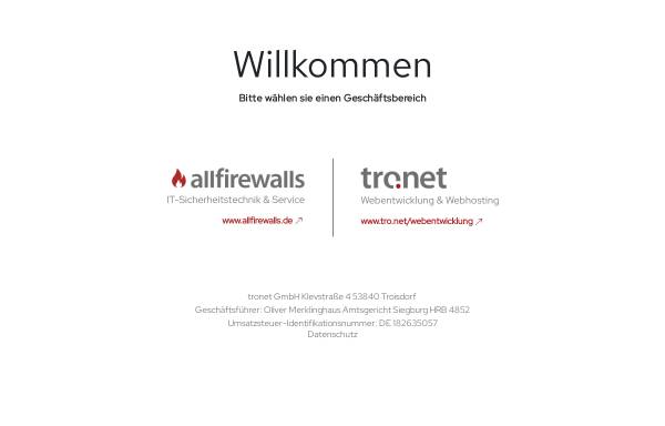 Vorschau von www.tronet.de, Tro:Net Internet Systemhaus GmbH