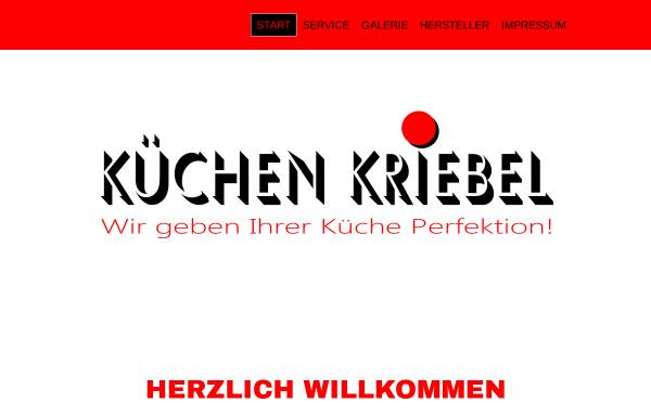 Vorschau von www.kuechen-kriebel.de, Küchen Kriebel