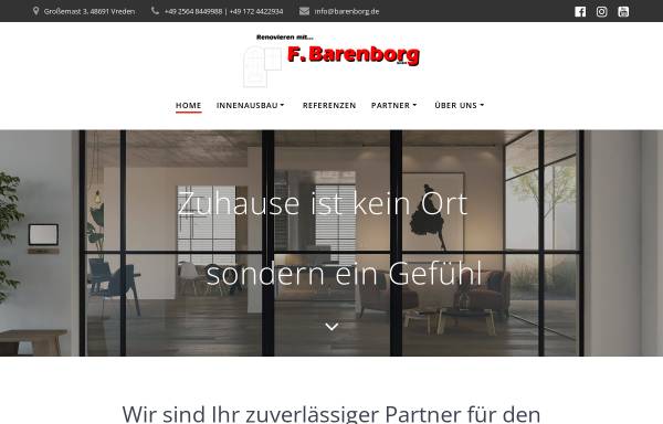 Vorschau von www.barenborg.de, J. Barenborg GmbH