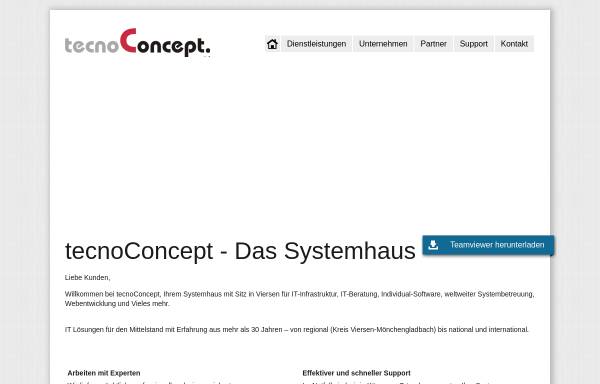 Vorschau von www.tecnoconcept.de, TecnoConcept GmbH