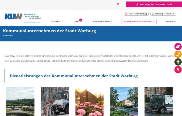 Kommunal Unternehmen der Stadt Warburg