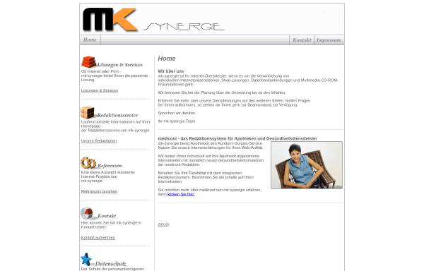 Vorschau von www.mk-synergie.de, MK-Synergie Marcus Konradt - Medien-Service-Agentur