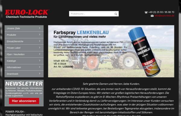 Vorschau von www.euro-lock.de, Euro-Lock GmbH