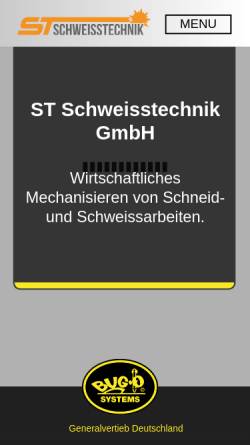 Vorschau der mobilen Webseite www.hobu-deutschland.de, HOBU-Schweisstechnik