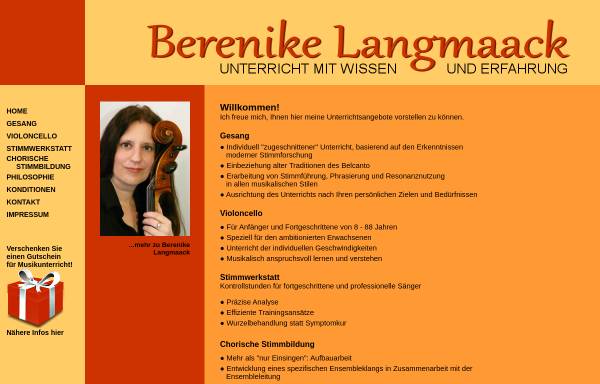 Vorschau von www.besser-singen.de, Langmaack, Berenike