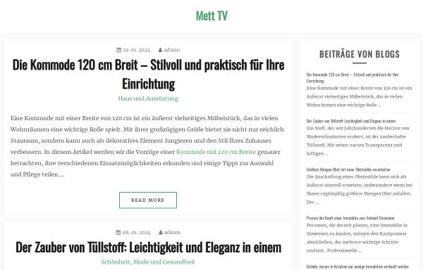 Mett-TV - Die improvisierte Sitcom aus Münster