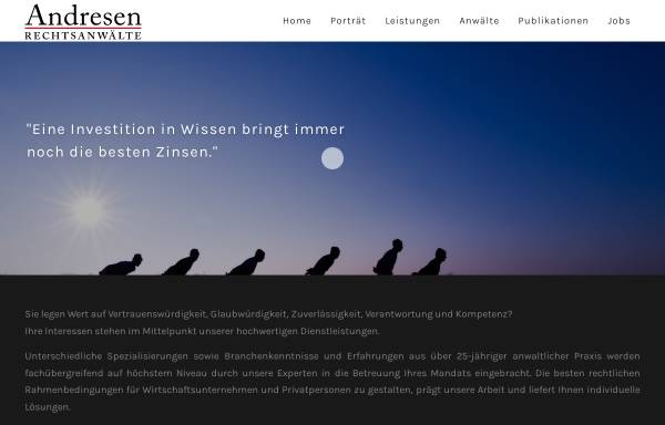 Vorschau von www.ar-law.de, Rechtsanwaltskanzlei Andresen
