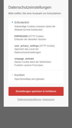 Vorschau der mobilen Webseite ahrendt-partner.de, Ahrendt & Partner