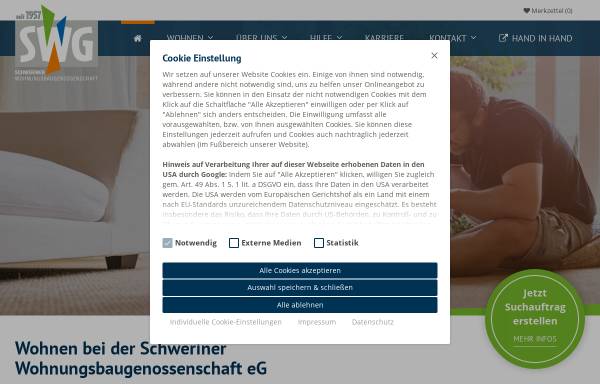 Schweriner Wohnungsbaugenossenschaft eG - SWG