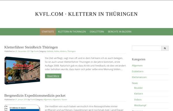 Vorschau von www.kvfl.com, KVFL.com - Kletterverein Fröhlich und Lustig