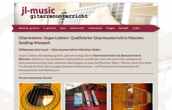 Vorschau von www.jl-music.de, Liebherr, Jürgen