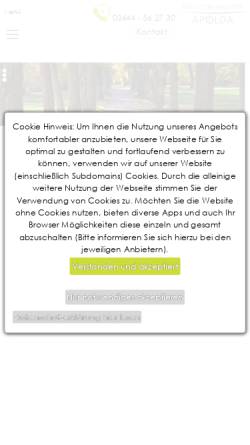 Vorschau der mobilen Webseite www.bestattung-apolda.de, Bestattungsinstitut Apolda
