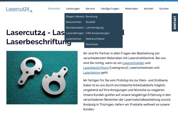 Vorschau von www.laserbeschriften24.de, Lasercut und Laserbeschriften - Thomas Frey