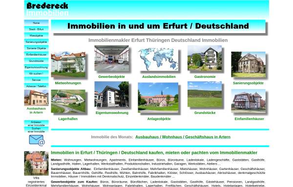 Vorschau von www.bredereck-immobilien.de, Bredereck Immobilien