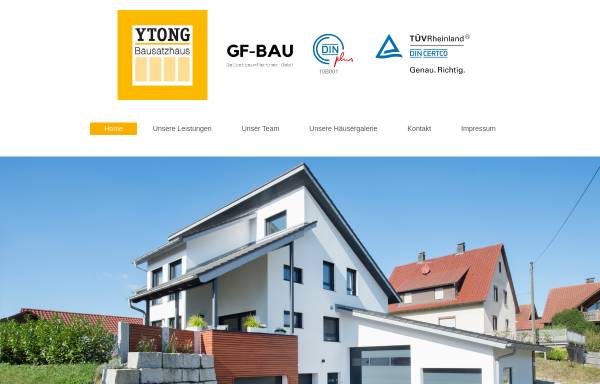 Vorschau von www.gf-bau.de, GF-Bau GmbH