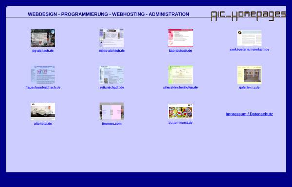 Vorschau von www.aic-homepages.de, AIC-Homepages GbR