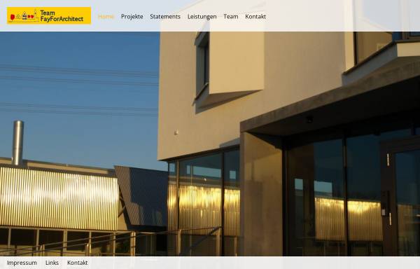 Vorschau von www.fayforarchitect.de, Architektur Büro Fay