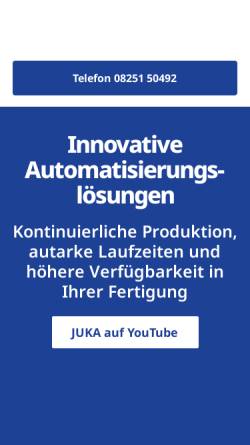 Vorschau der mobilen Webseite juka.net, Juka Neue Technologien