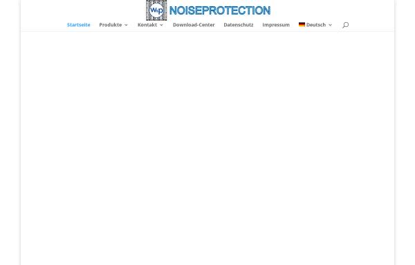Vorschau von www.noiseprotection.de, Noiseprotection Wilhelm und Partner GbR