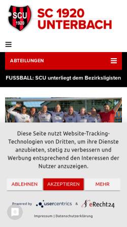 Sportclub 1920 Unterbach e.V. Abteilung für Gesundheitssport
