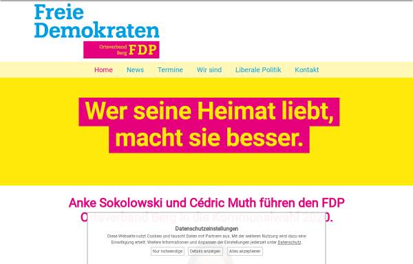 Vorschau von www.fdp-berg.de, FDP Berg am Starnberger See