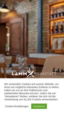 Vorschau der mobilen Webseite www.lammbretten.de, Lamm