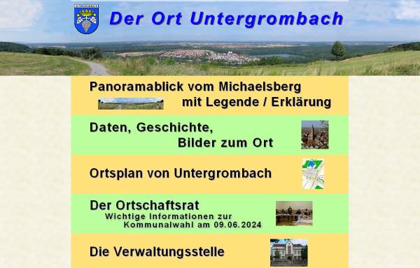 Vorschau von www.untergrombach.com, Untergrombach Infos
