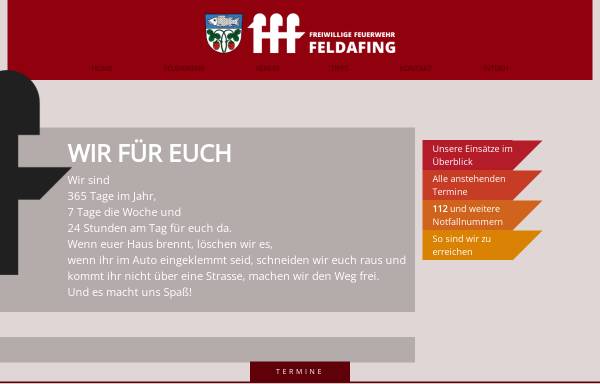 Vorschau von www.feuerwehr-feldafing.de, Freiwillige Feuerwehr Feldafing