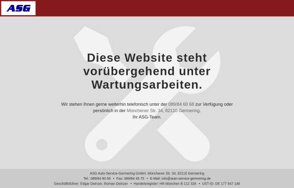 Vorschau von www.auto-service-germering.de, ASG - Auto-Service-Germering GmbH