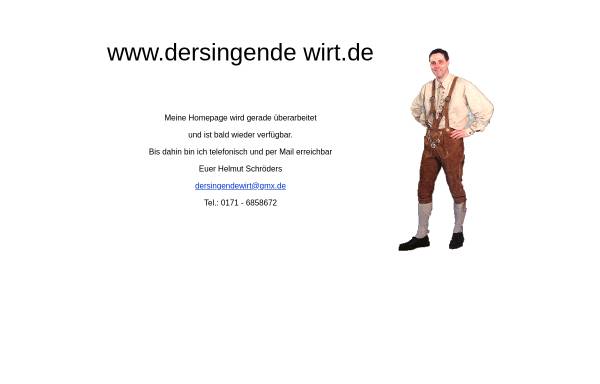 Der singende Wirt