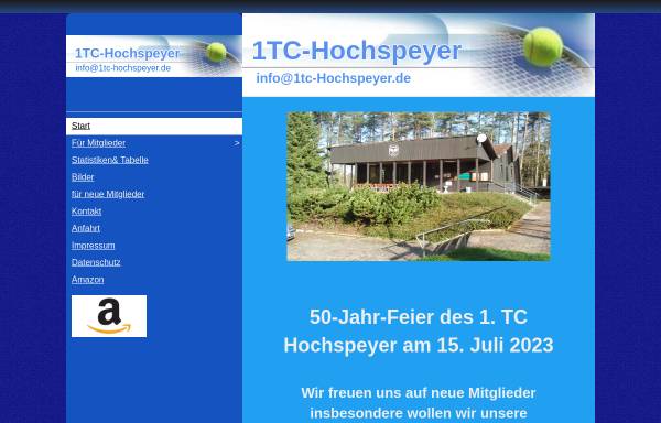 Vorschau von 1tc-hochspeyer.de, 1.Tennis Club Hochspeyer