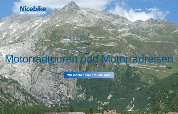 Vorschau von www.nicebike.de, Nicebike Motorradurlaub GmbH
