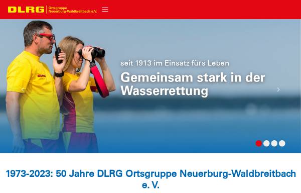 Vorschau von neuerburg-waldbreitbach.dlrg.de, DLRG Ortsgruppe Neuerburg-Waldbreitbach e. V.