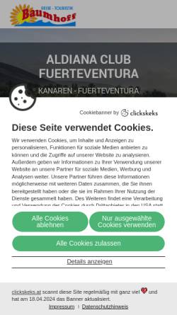 Vorschau der mobilen Webseite rtb-reisen.de, Elspe-Tourismus