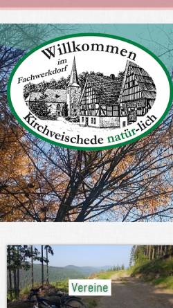 Vorschau der mobilen Webseite www.kirchveischede.de, Kirchveischede