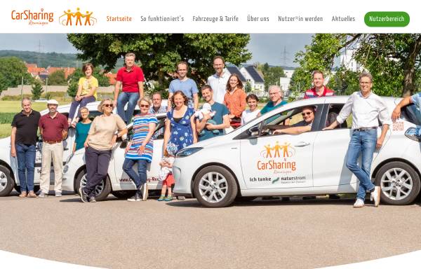 Vorschau von www.carsharing-renningen.de, CarSharing Renningen