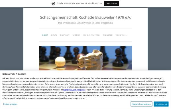 Vorschau von www.sg-rochade-brauweiler.de, Schachgemeinschaft Rochade Brauweiler 1979 e.V.
