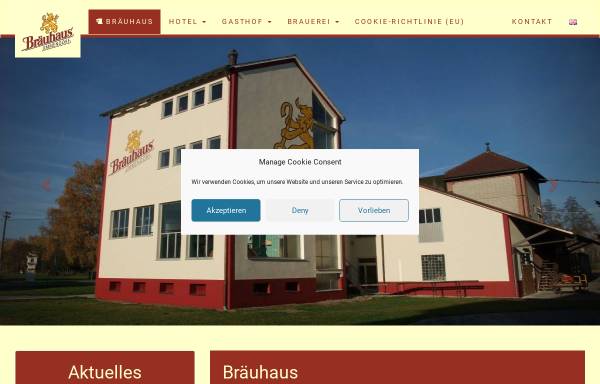Vorschau von www.braeuhaus.de, Bräuhaus Ummendorf GmbH