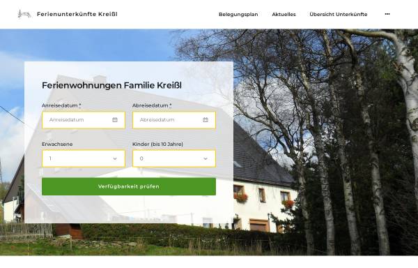 Vorschau von www.ferienwohnung-kreissl.de, Ferienwohnung Familie Kreißl