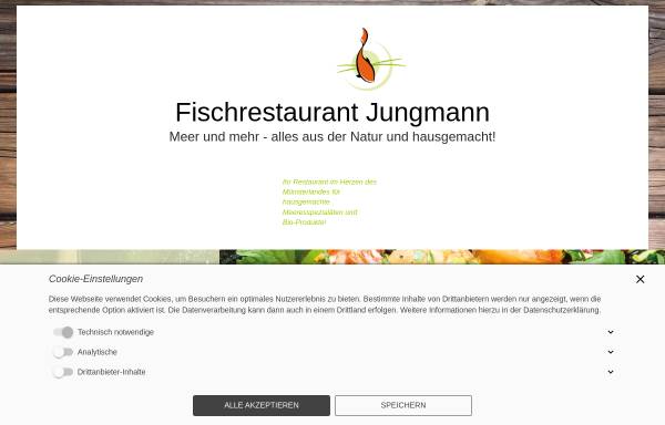 Vorschau von www.fischrestaurant-jungmann.de, Gasthof Jungmann