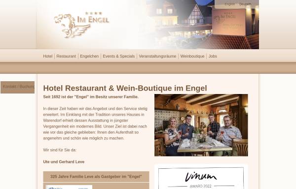 Vorschau von www.hotel-im-engel.de, Im Engel
