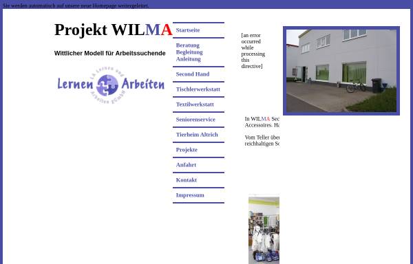 Vorschau von www.wilma-wittlich.de, WILMA Wittlich