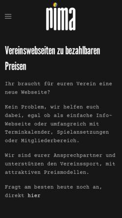 Vorschau der mobilen Webseite www.sv-luexem.de, SV Lüxem 1928 e.V.