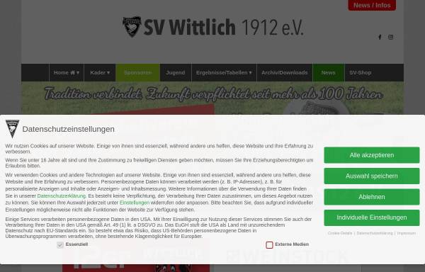 Vorschau von sv-wittlich.de, SV Wittlich 1912 e.V.