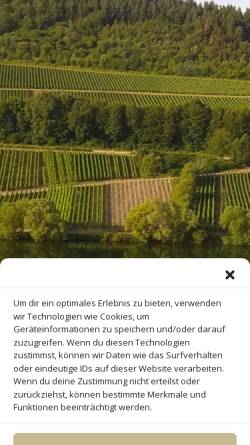 Vorschau der mobilen Webseite www.weingut-thielen.de, Wein und Sektgut Thielen