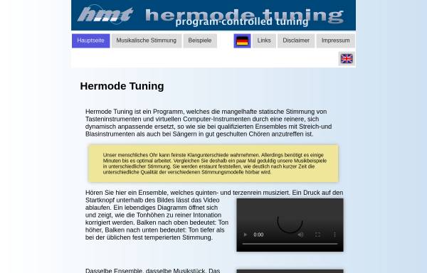 Vorschau von www.hermode.de, Hermode tuning,