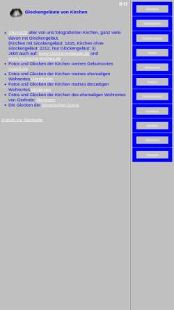 Vorschau der mobilen Webseite www.alfred-schwegler.de, Glockengeläute von Kirchen