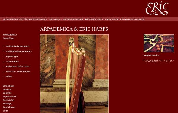 Vorschau von www.eric-harps.de, Eric Harps